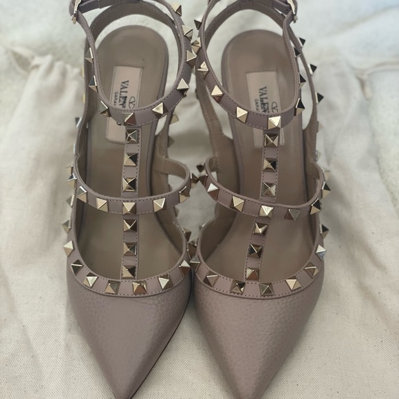 Valentino Rockstud T Strap Heels - Picture 5 of 5